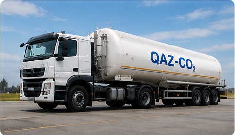 Автоцистерна QAZ-CO₂